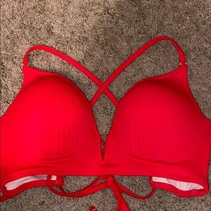 Red bikini top!!